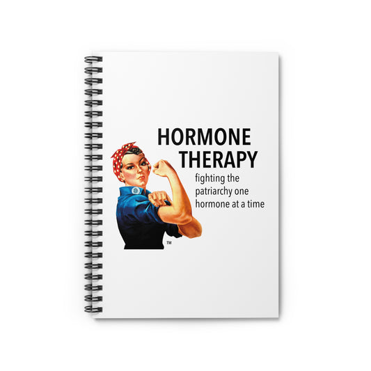 Hormone Therapy HRT Rosie Riveter Patriarchy Notebook