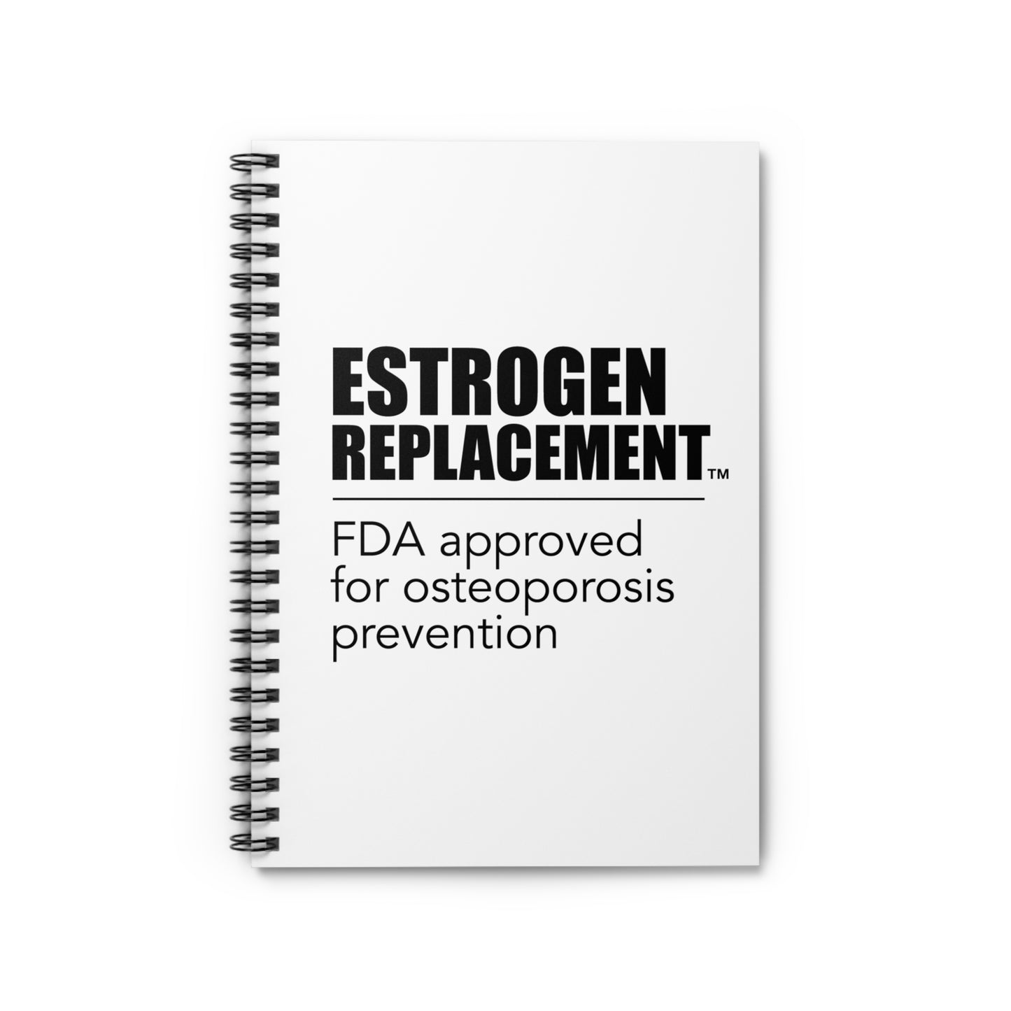 Estrogen replacement HRT osteoporosis Notebook menopause menopuase