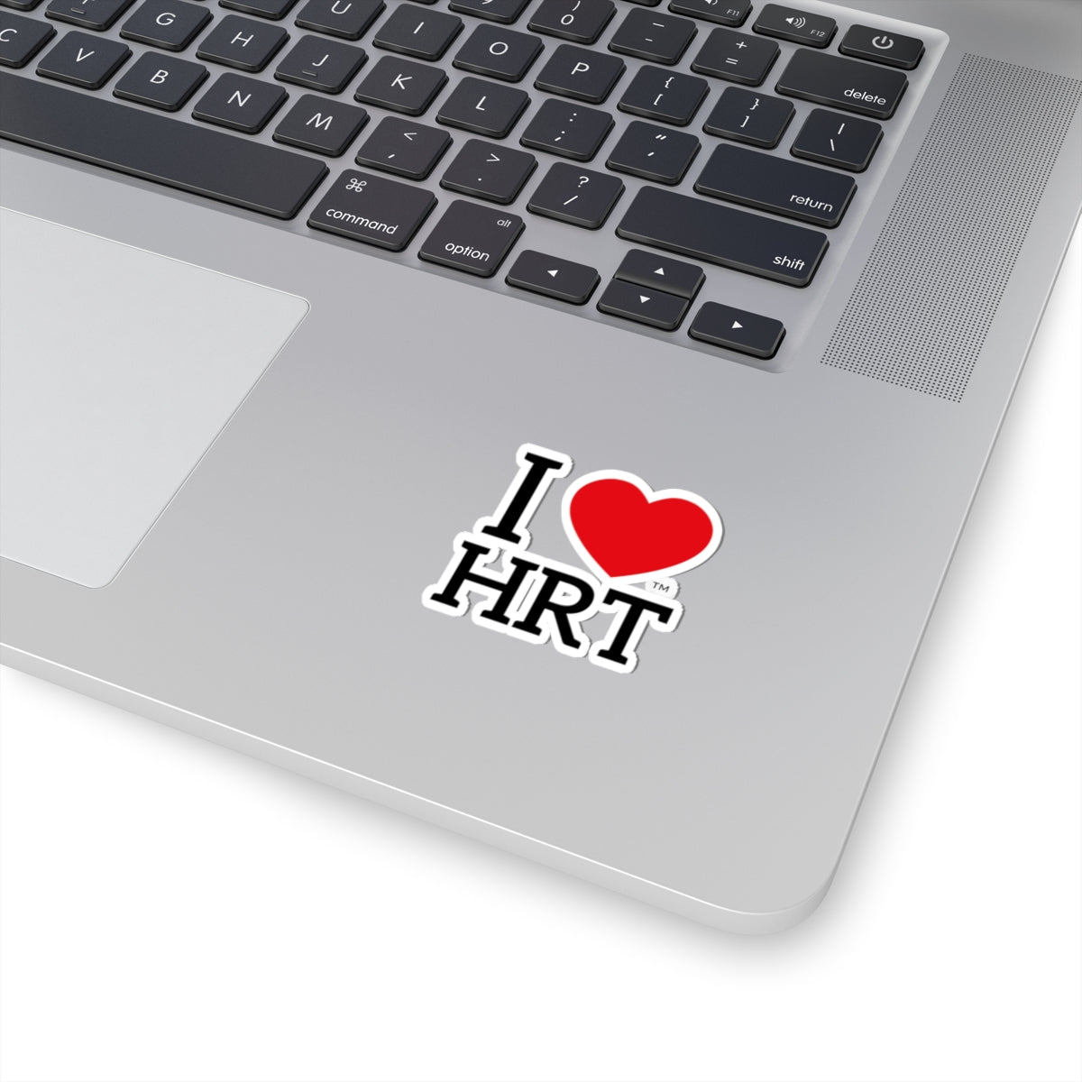 I Love HRT hormones Sticker, 2"x2"