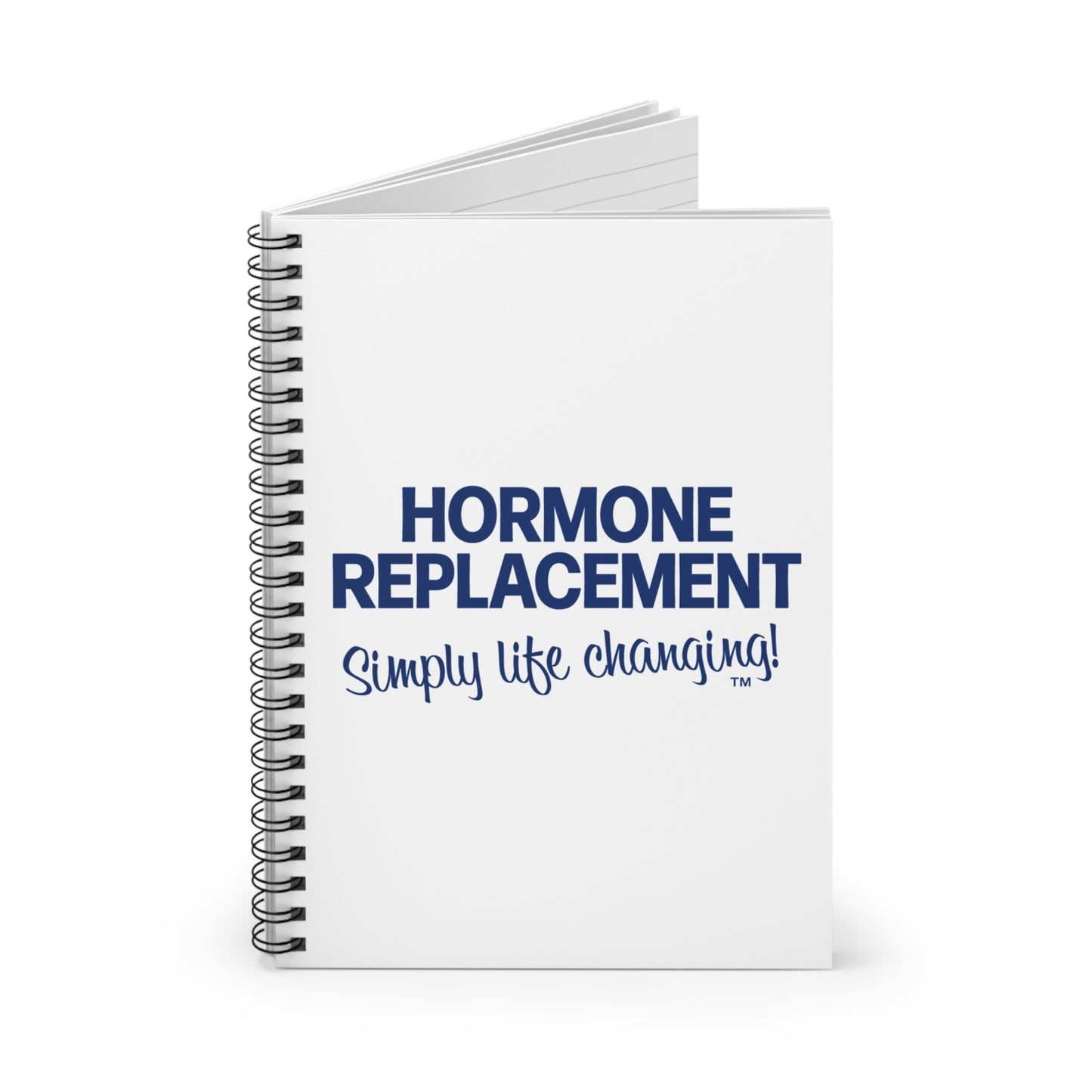 Hormone Replacement Notebook menopause menopuase journal gift