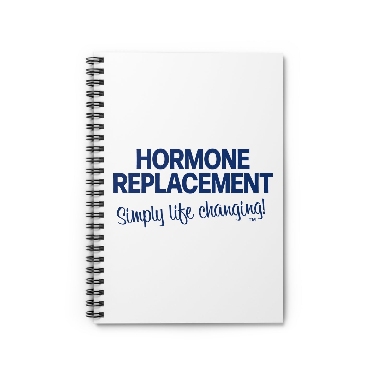 Hormone Replacement Notebook menopause menopuase journal gift